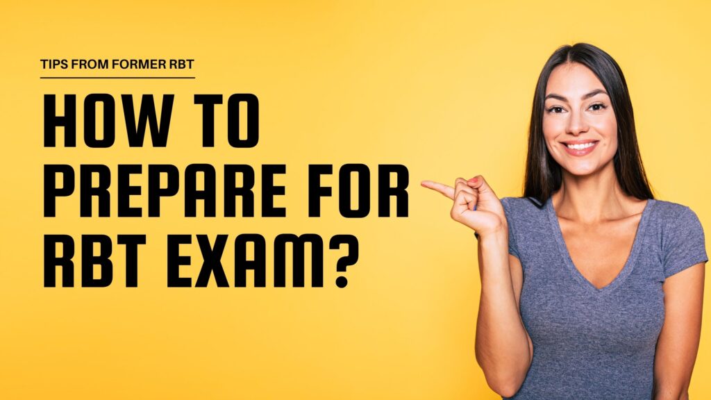 how to prepare for rbt exam